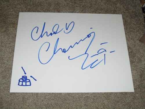 Chad channing signed 8x10 - chad,