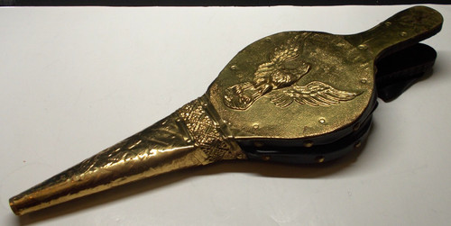 Vtg brass covered - vtg,