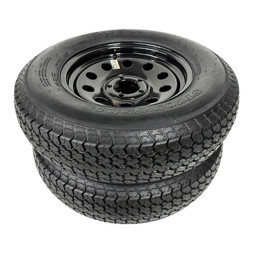 Trailer tire on - on, rim