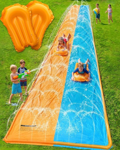 30ft slip and water - 30ft, slide