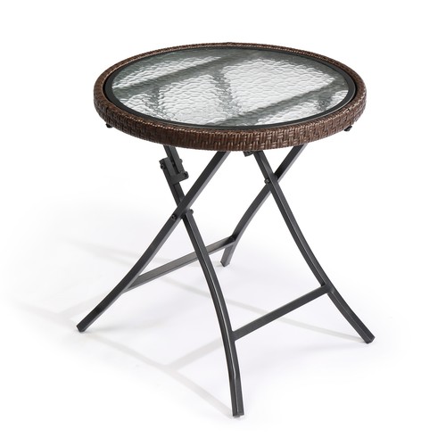 Outdoor side table round - side,