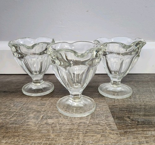 Footed sundae glasses - footed,