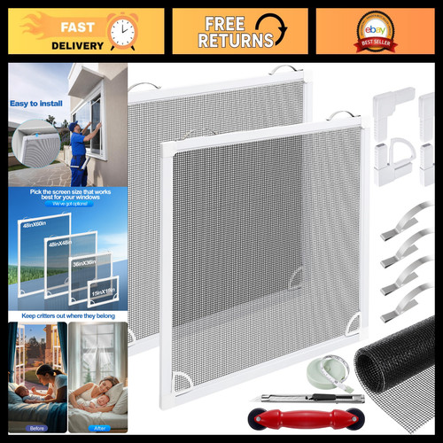 Window screen frame kit - screen,