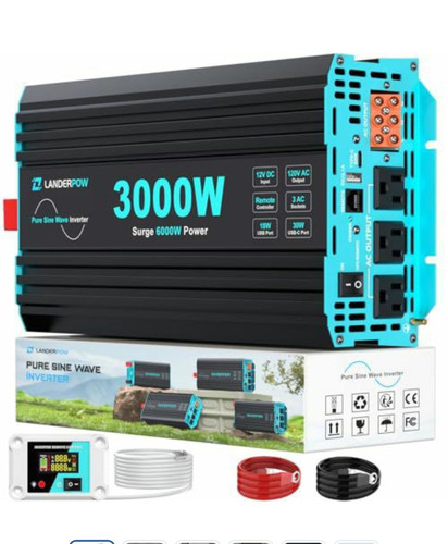 Landerpow 3000w pure - pure, wave