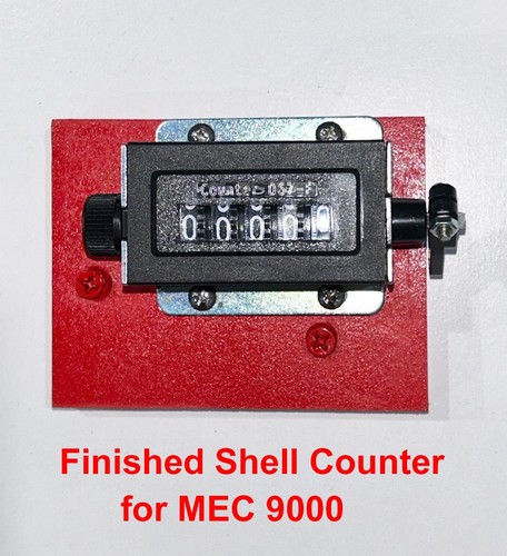 Finished round shell counter - shell,