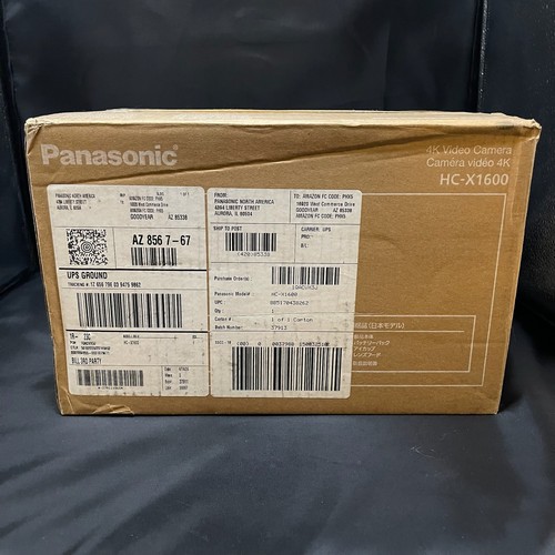 Panasonic x1600 4k - hc-x1600,