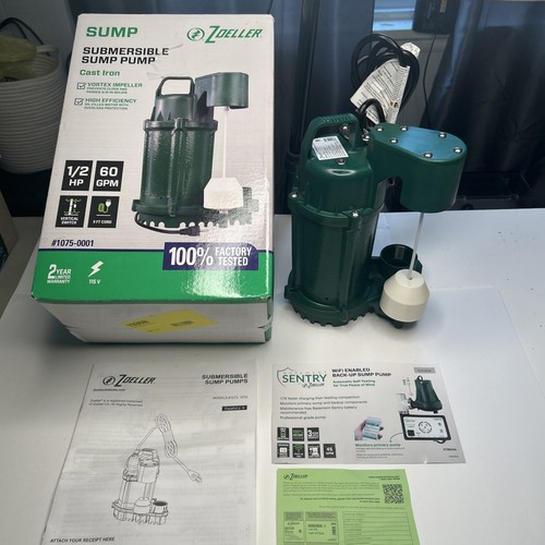 Zoeller 60gpm cast iron - 60gpm,