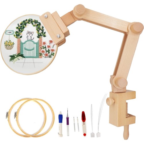 Embroidery hoop stand - embroidery,