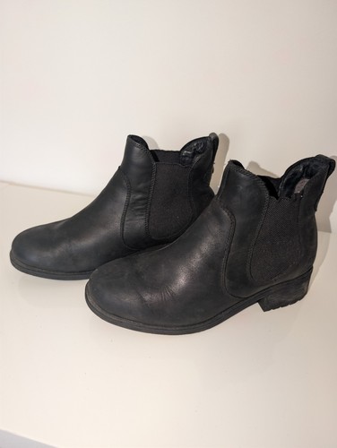 Ugg women black leather - women's,