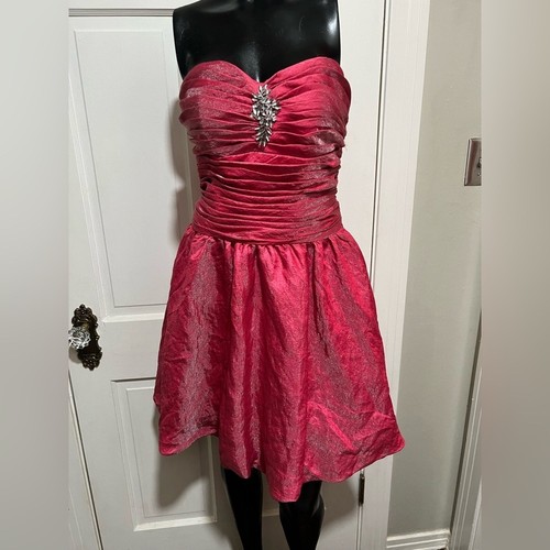 Womens strapless red - red, pink