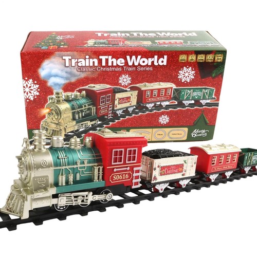 Christmas train tracks set - christmas,