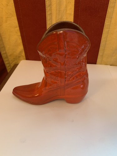 Frankoma orange flame cowboy - frankoma,