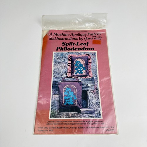 1979 nos appliqué pattern - nos,