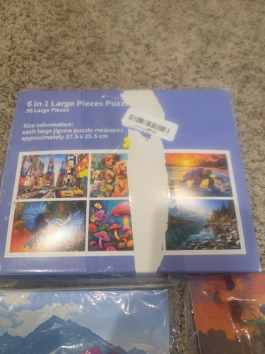 Complete large piece jigsaw - 5,