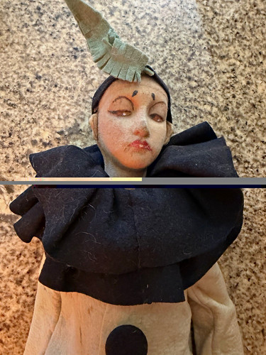 Lenci pierrot clown - pierrot, rag