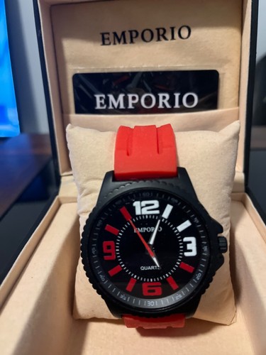 Emporio watch men moda - men, italia