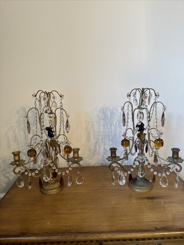 Pair old vintage french - pair,