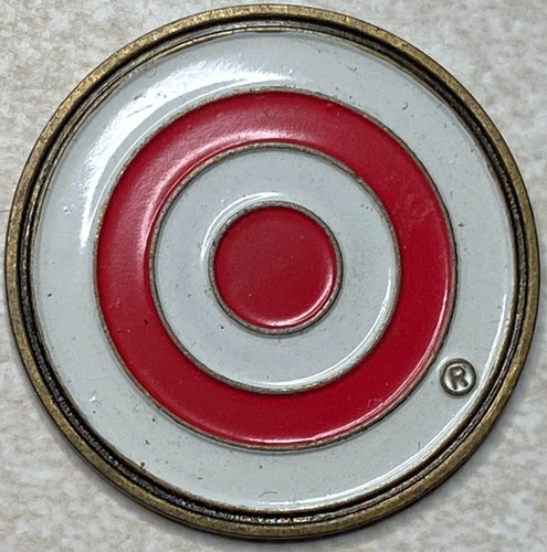 Bullseye target enamel - bullseye,
