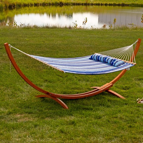 Quilted fabric hammock - fabric,