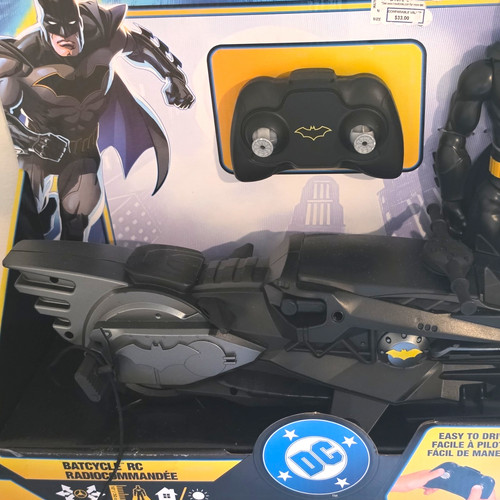 Batman batcycle rc - batcycle,