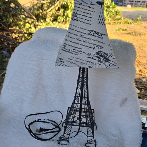 Eiffel tower metal lamp - tower,