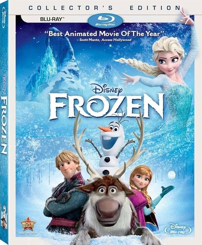 Disney frozen blu - blu-ray, **