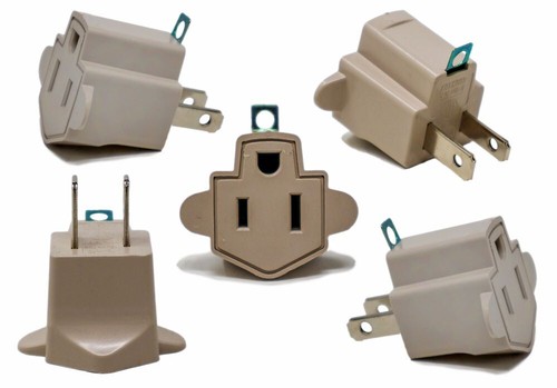 Pack 2 prong ac - 3,