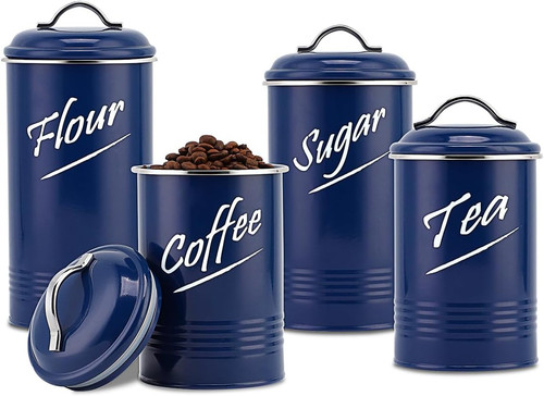 Kitchen canister set - set, 4pc