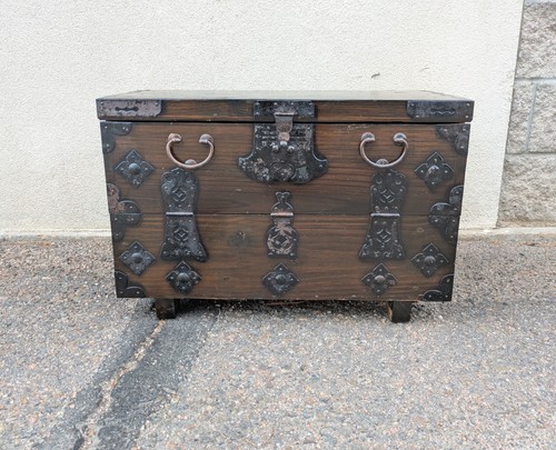 Vtg korean bandaji wood - korean,