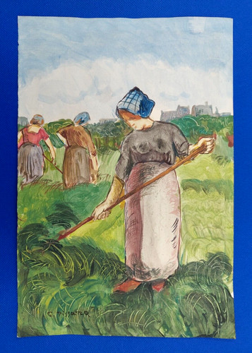 Camille pissarro drawing - camille,
