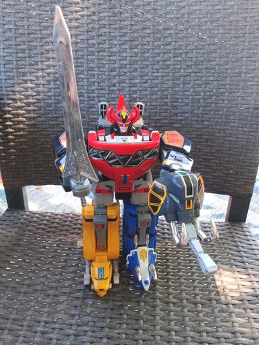 Dino megazord deluxe set - dino,