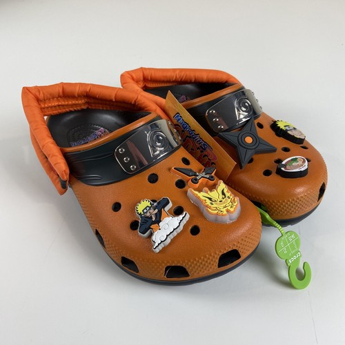 Crocs orange naruto shippendun - orange,