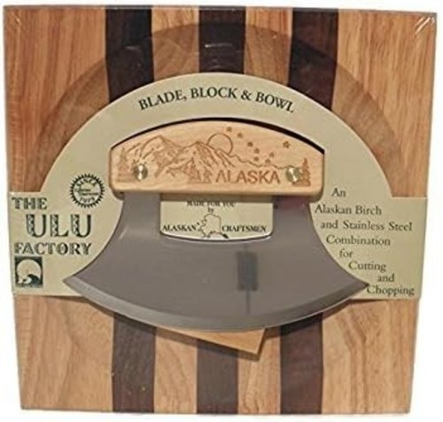 Alaska ulu birch walnut stripe - alaska,