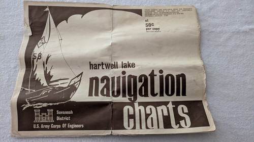 1978 hartwell lake navigation - 1978,