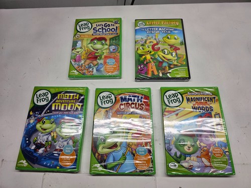 Leapfrog educational dvd lot - dvd,