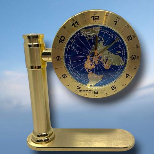 Vintage benchmark world time - vintage,
