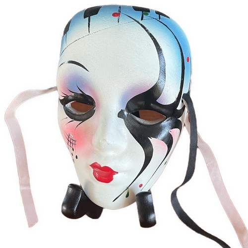 Mardi gras ceramic - mardi, miniature