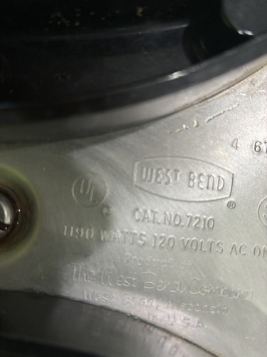 Vintage west bend coffee - west,