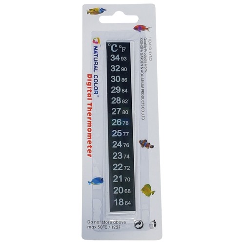 Aquarium thermometer adhesive - aquarium,