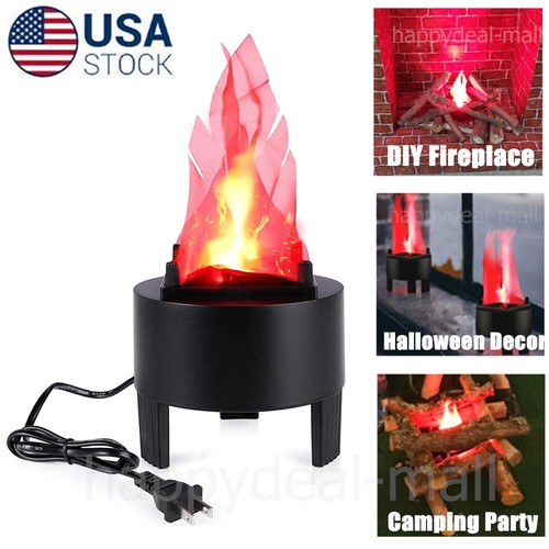 Fake flame lamp electric - 3d,