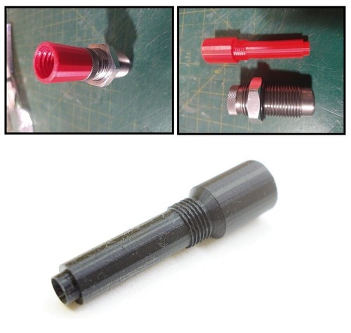 Through die adapter - through, lee
