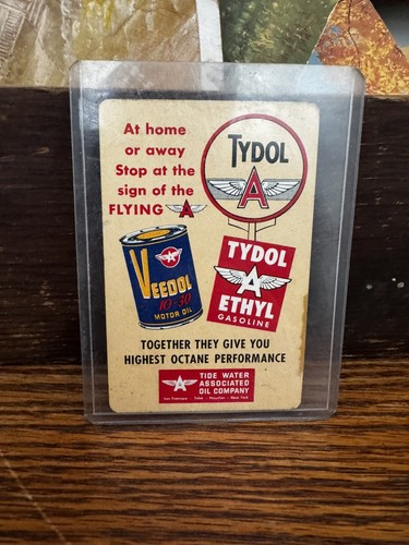 1955 flying pocket calendar - flying,