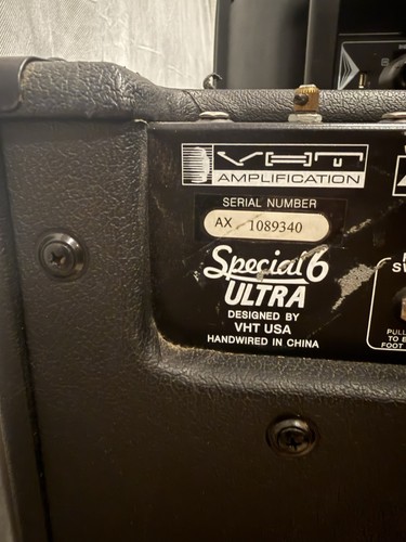 Vht special ultra guitar - special,