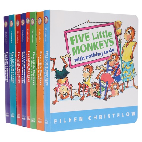 Five little monkeys - five,