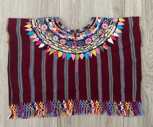 Vintage guatemalan huipil top - vintage,