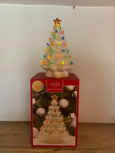Lenox lighted white porcelain - lenox,