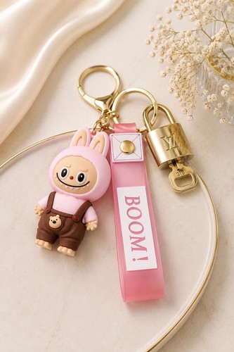 Louis vuitton gold padlock - gold, key