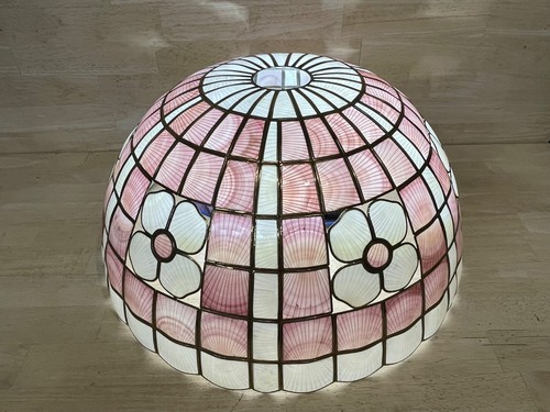 Capiz shell lamp - capiz, shade