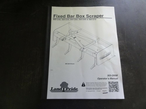 Land pride bb1248 bb1254 - land,