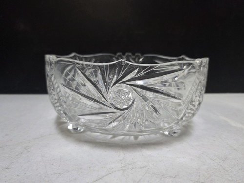 Vintage crystal cut glass - crystal,